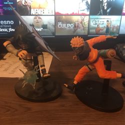 Naruto And Sasuke Figures