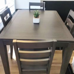 New Sturdy Solid 5 Piece Dining or Kitchen Set