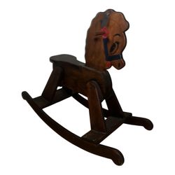 Vintage 1960 s Wooden Rocking Hobby Horse
