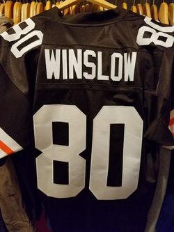 CLEVELAND BROWNS AUTHENTIC JERSEY WINSLOW #80