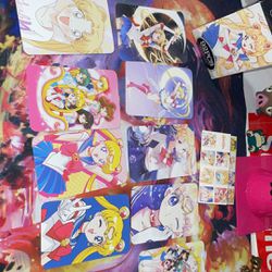 92 pack of sailor moon cards