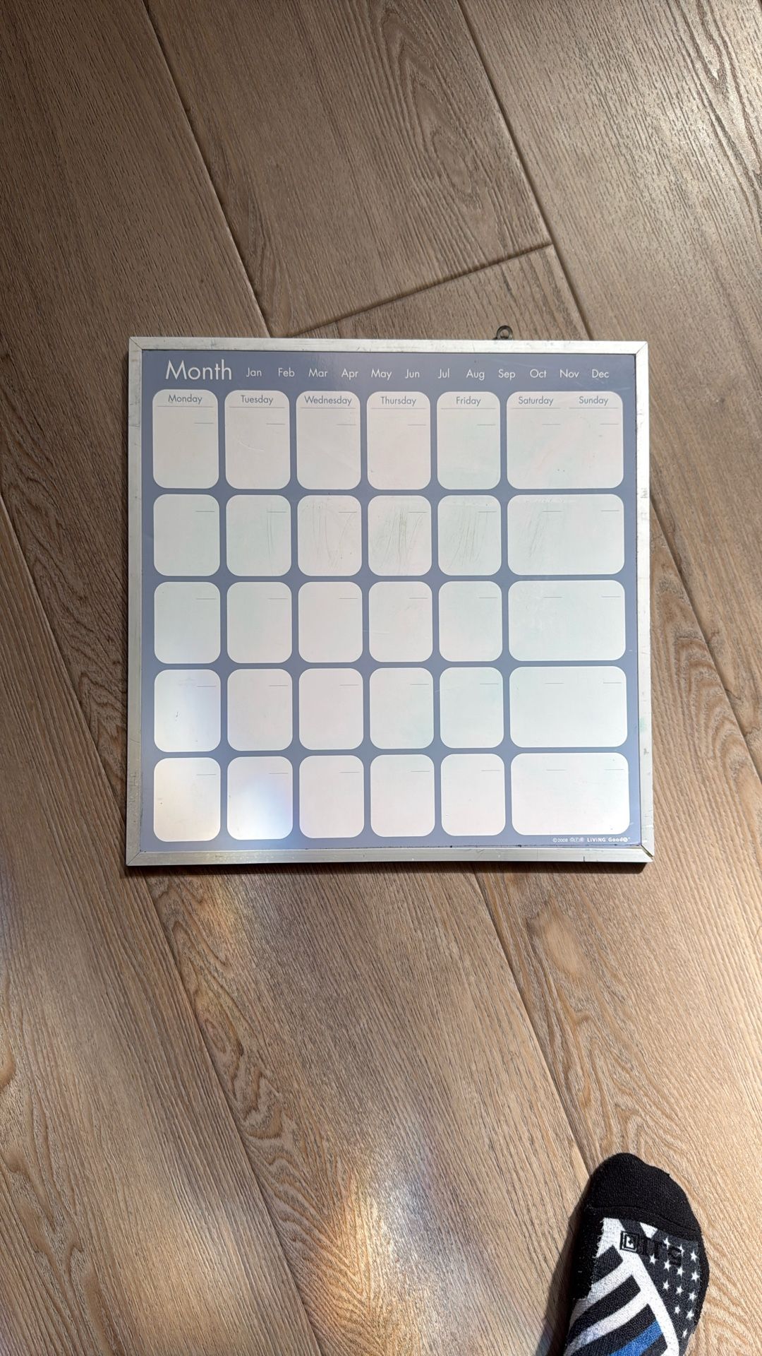 Whiteboard Calendar 