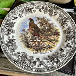 Set Of Churchill Vintage Game Serving Bowls/Plates/Platter /Oval Baker