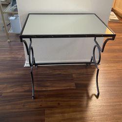 Mirrored Side / End Table