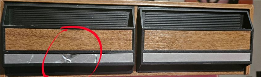 Retro vhs case holder
