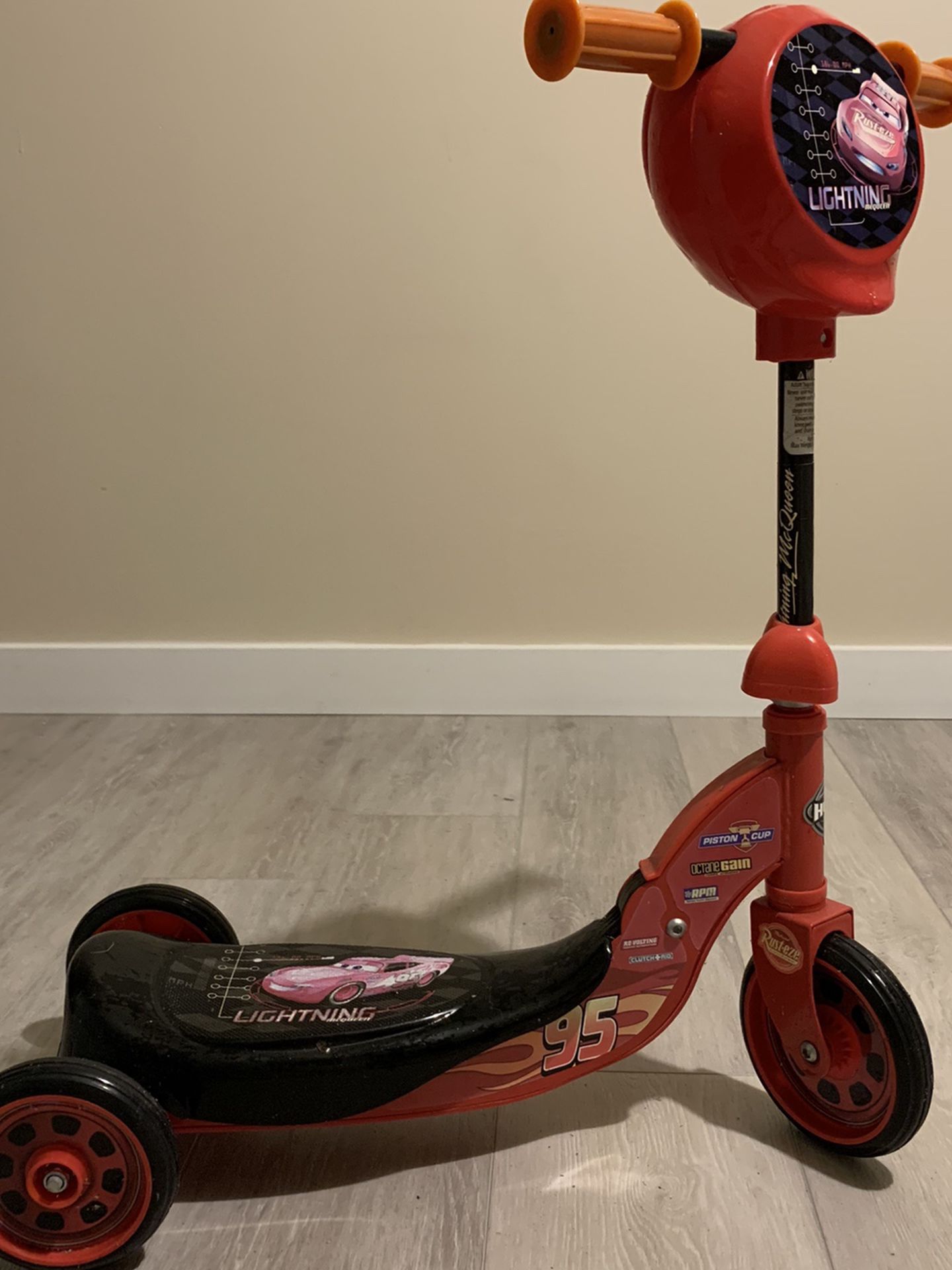 Red Toddler Scooter With Storage