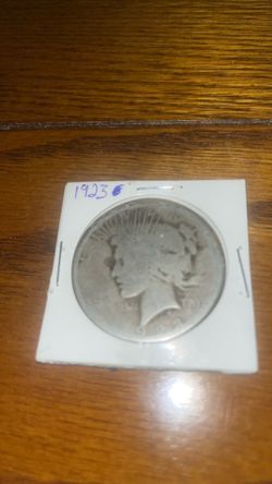 1923 Peace Silver Dollar