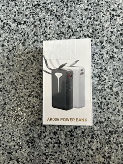 AK006 - 10,000 Mah Power Bank Black
