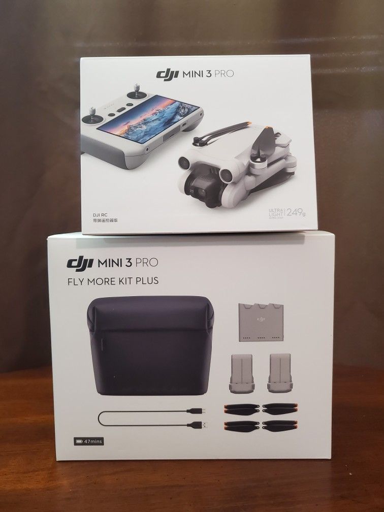 Dji Mini 3 Pro Drone + Fly More *Open Box*