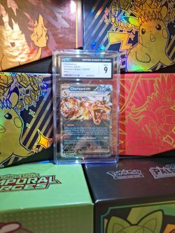 Charzard EX (2023) Obsidian Flames - 125/197 Holo CGC MINT 9