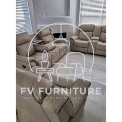 BRAND NEW! FINANCING AVAILABLE! 3PCS RECLINING DOFA SETS! SAME DAY DELIVERY AND SETUP 