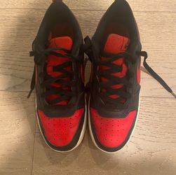 Black and Red Dunks