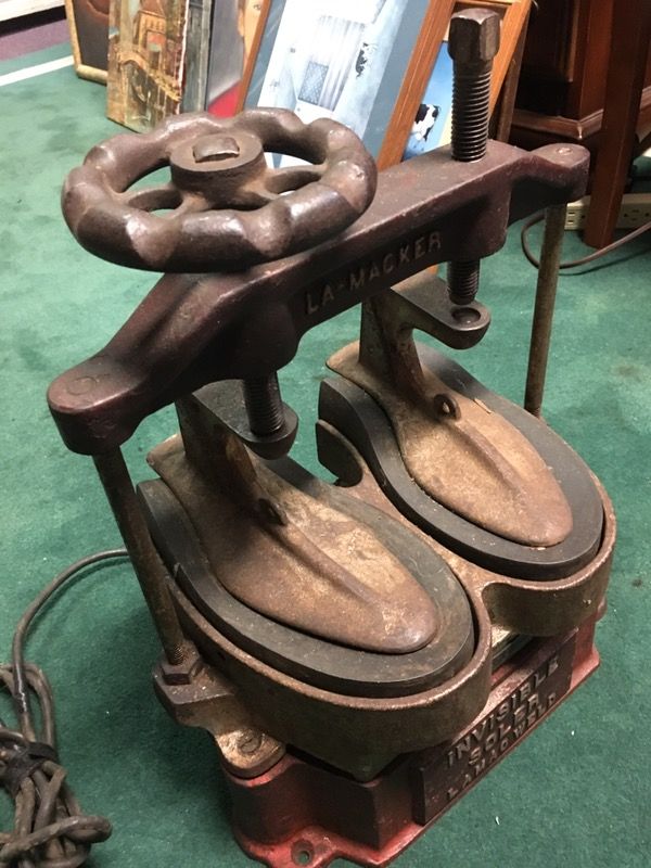 1930-40s Invisible Soler Shoe Repair Machine