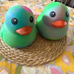Tie Dye Duck squeeeze
