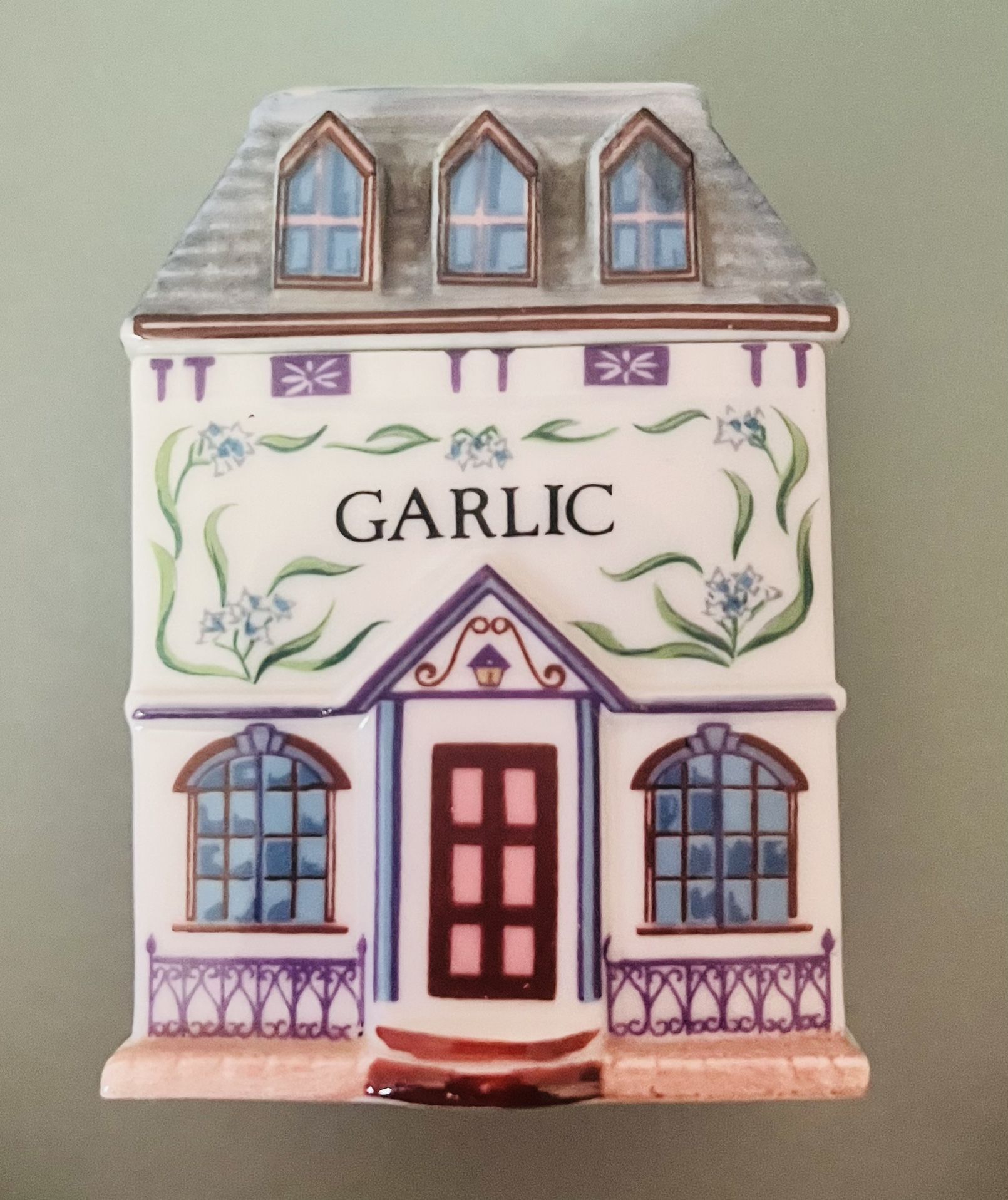 Lenox Spice Jar Garlic 1989
