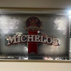 Michelob Mirror Sign
