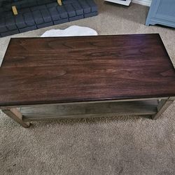 Wood Coffee Table 