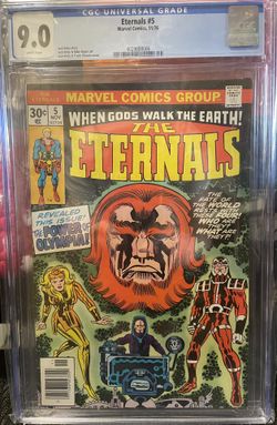 Eternals #5 CGC 9.0 Jack Kirby Classic