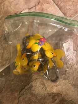Duck showers hooks