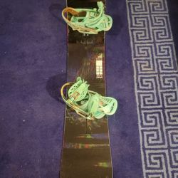 Burton Snowboard w/Bindings 157cm