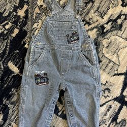 12 Month Vintage Baby Boy Overalls