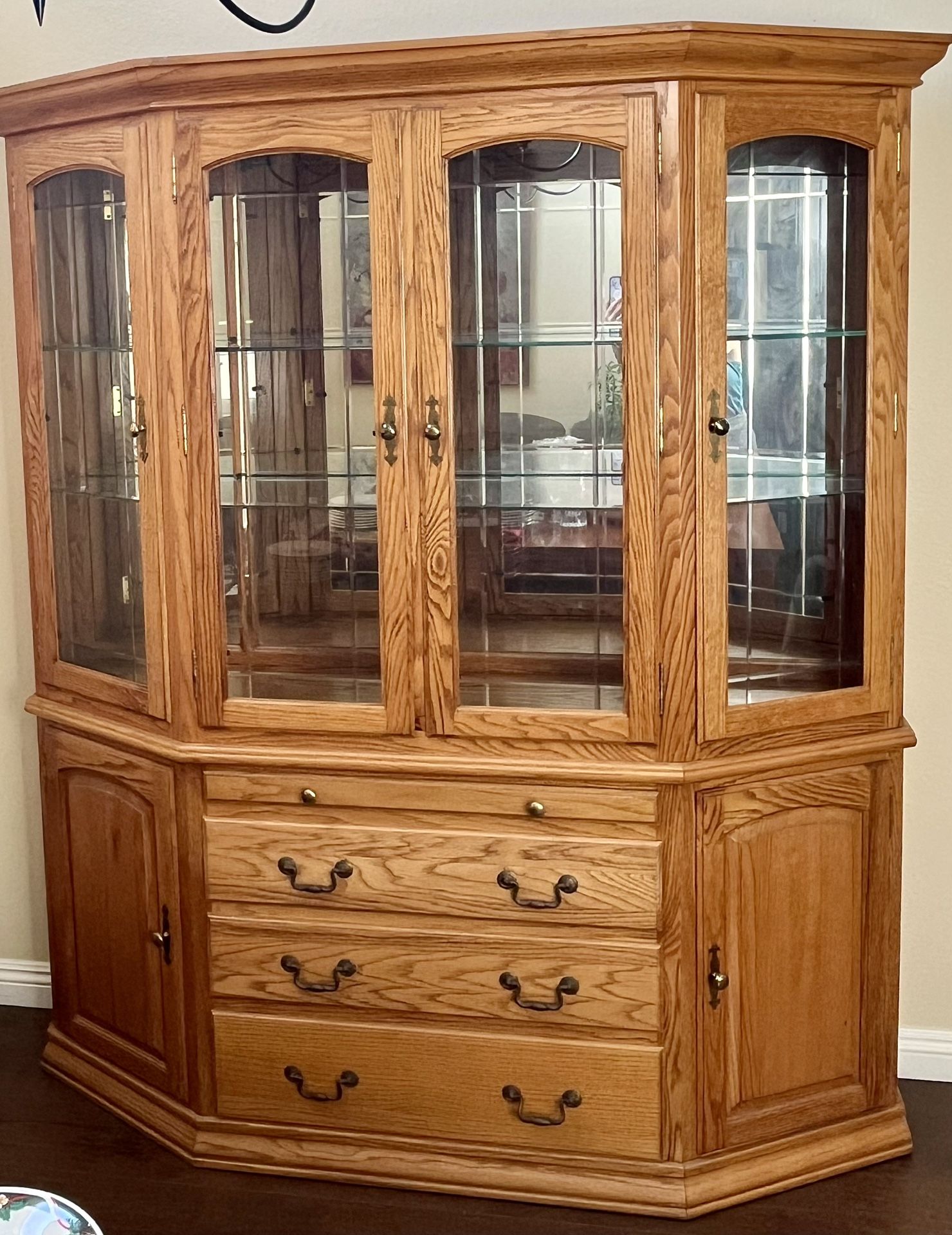 Oak China Cabinet