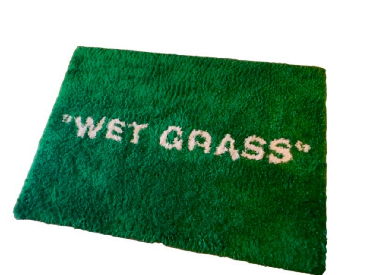 Virgil Abloh IKEA Wet Grass Rug