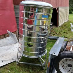 100 Plus Gallon Stainless Steel Tank 
