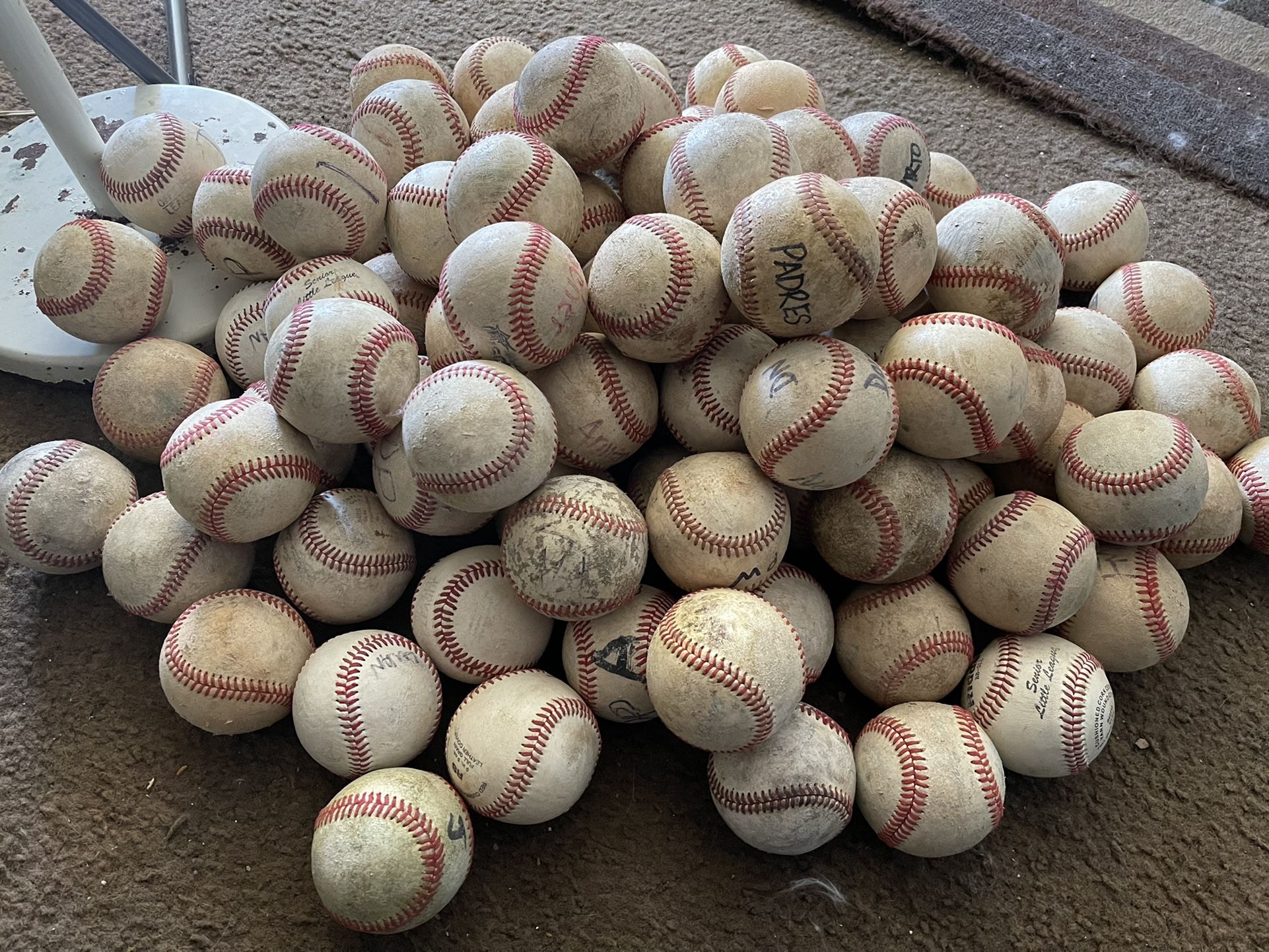 Good Used Baseballs Total baseballs 96