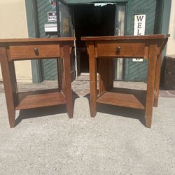 Nightstands Or End Tables Mission Style 