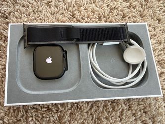 🔥 Apple Watch Ultra 3 – Black Titanium | Brand-New Trail Loop + Charger