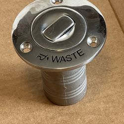 Polished Stainless - Push-Up Deck Fill - 1-1/2", 90°
