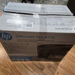HP Officejet Pro 8710 Printer Open Box