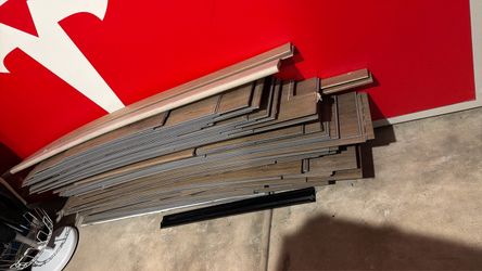 LVP Flooring Pieces