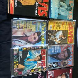 Elvis Books And Magazines 