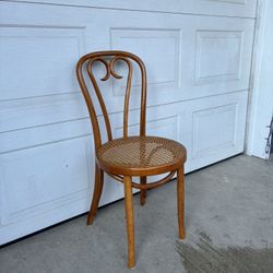 Vintage Bentwood Cafe Bistro Cane Chair •FREE DELIVERY•