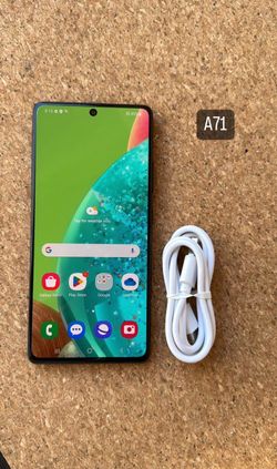 Samsung A71 New , Barely Used , Unlocked , Comes with accessories $160
