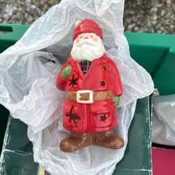 Santa Tea light Candle Decoration