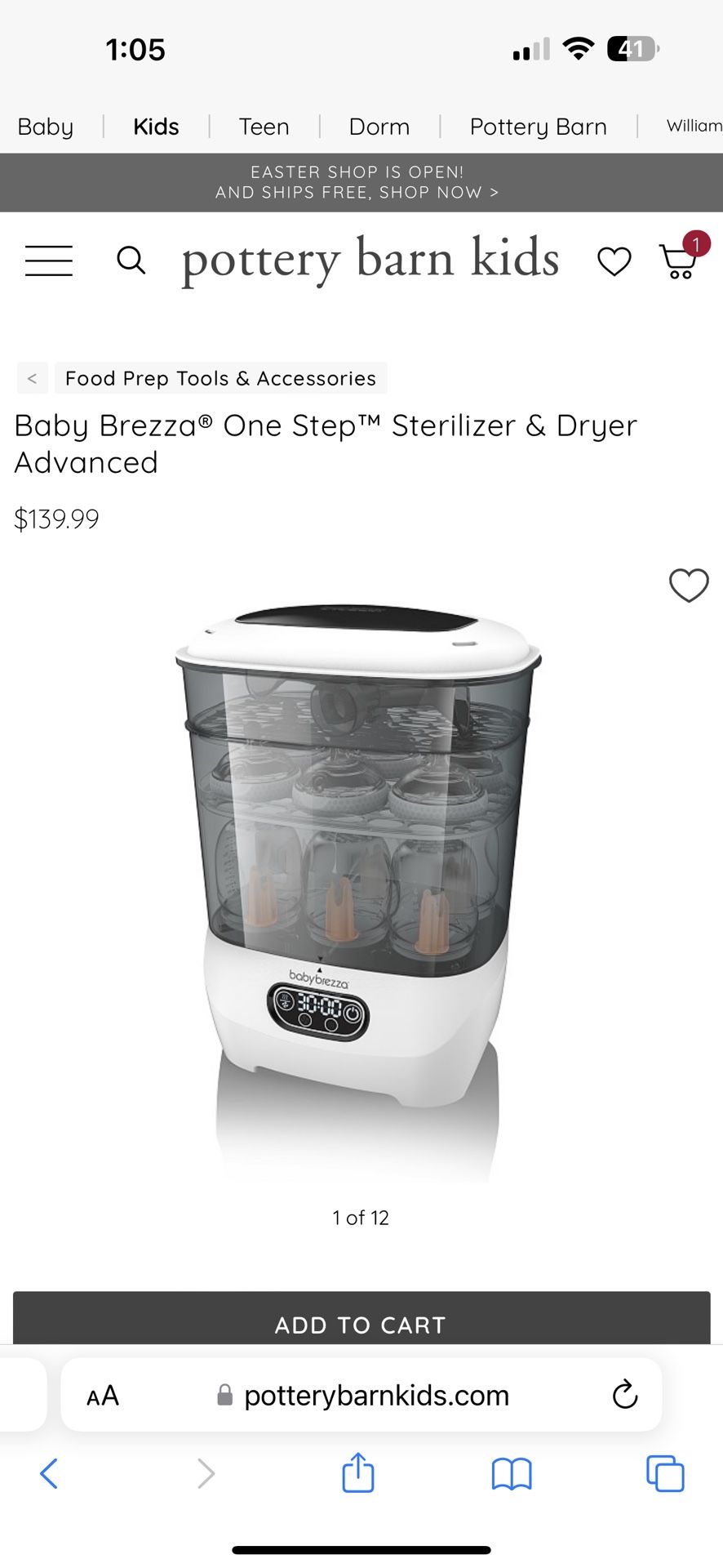 Bottle Sterilizer And Dryer