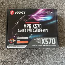 msi mpg x570 gaming pro carbon wifi motherboard