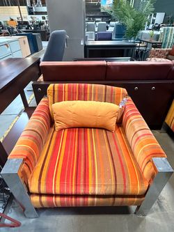 Multicolored lounge chairs