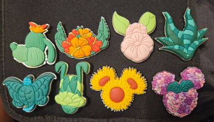 Disney Parks Character Potted Plants Mystery Pin Full Set
