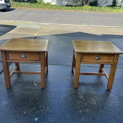 Pottery Barn End Tables