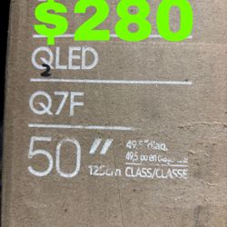 Samsung 50 QLED LED LCD 4k TV (2025) Model
