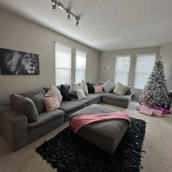 Jerome’s Sofa /couch with Ottoman