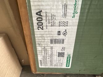 600 V 200A 3P R3 fusible disconnect
