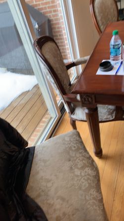Table and chairs