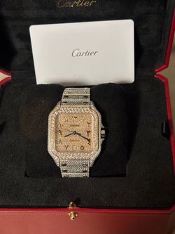 Cartier Santos Vs Bezel Natural
