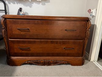 Solid wood dresser