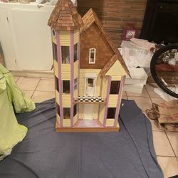 Vintage Doll House .